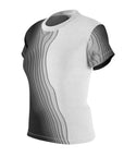 Women's wave print sport tee