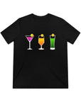 Cocktails and Pickleball Ladies Unisex Triblend Tee