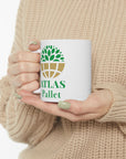 Atlas Pallet Coffee Mugs in 11 oz or 15 oz sizes