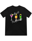 Cocktails and Pickleball Ladies Unisex Triblend Tee shirt