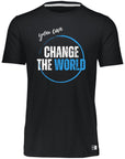 You can change the world! A fantastic gift!  The gift of belief. Graduation gift. 64STTM Essential Dri-Power Tee
