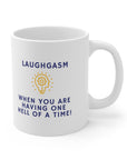 Do you love being happy?Love laughing and being around people who laugh? From the Gasm series of Ceramic Mug 11oz