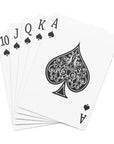 Custom Poker Cards, personalized for Traces