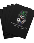 Custom Poker Cards, personalized playing cards, logo playing cards, your name on a deck of cards