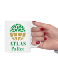 Atlas Pallet Coffee Mugs in 11 oz or 15 oz sizes