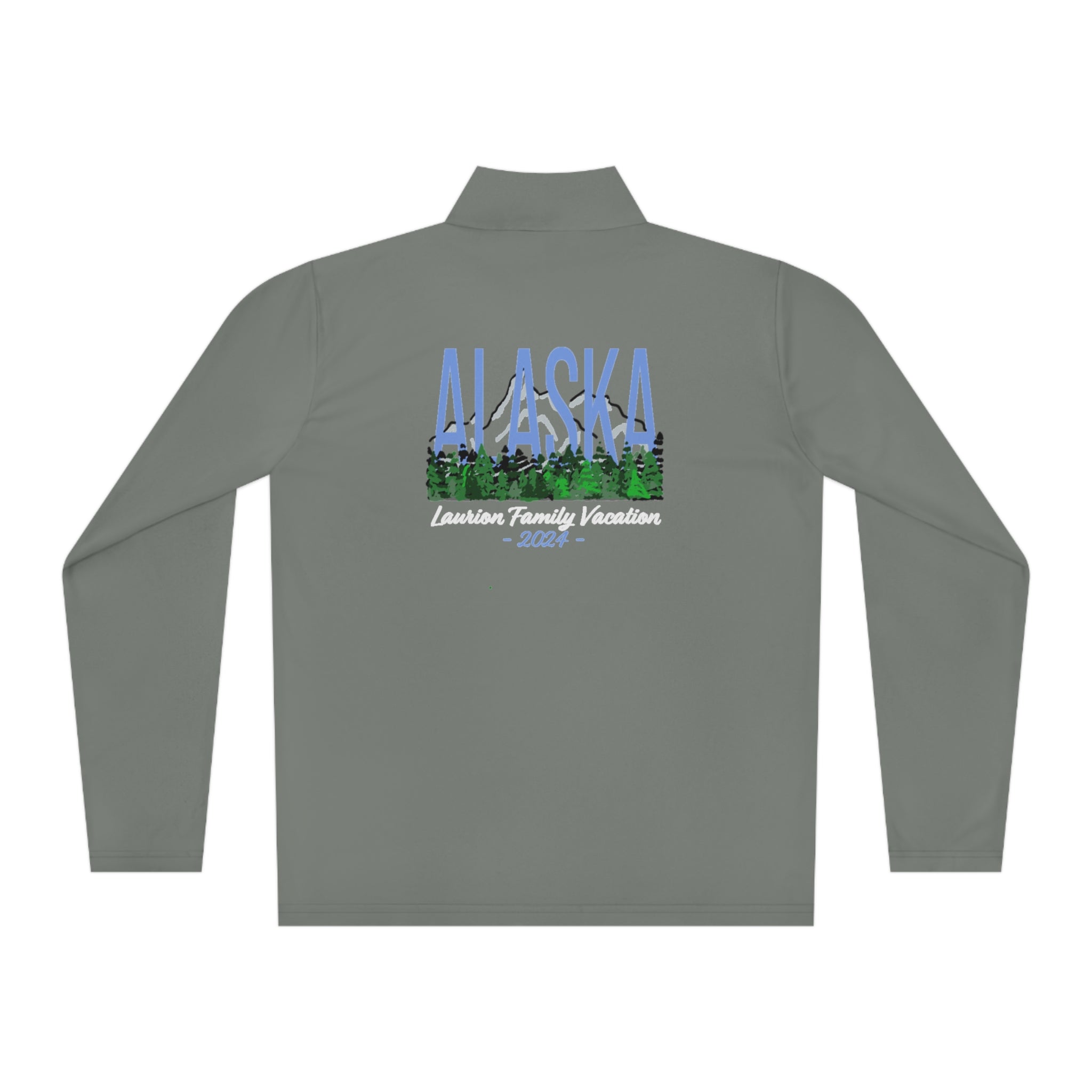 Unisex Quarter-Zip Pullover Alaska vacation