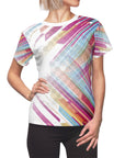 Women's Striking Crosshatch pattern shirt