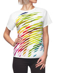 Women's Geode Designer wrap t-shirt