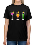 Cocktails and Pickleball Ladies Unisex Triblend Tee