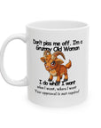 Grumpy Old Woman - Ceramic Mug, (11oz, 15oz)