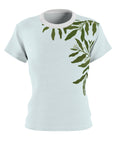 Women's Designer Pickleball Tee  forest free