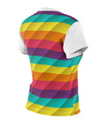 Women's Crepe Stripe Pickleball Tee