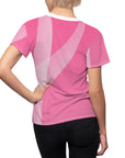 Ladies pink sail sport top