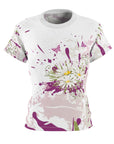 Ladies flower and butterfly sport top