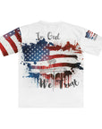 America first Men's Loose T-shirt (AOP), In God We Trust, patriotic t-shirt