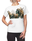 Women's Jungle leaves sport tee