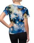 Ladies Blue Bubblicious shirt