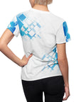 Geodesic Blue sport top, great look wherever you go. Turn heads in this top.