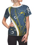 Women's Designer Pickleball Tee  - night sky