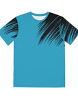 Men's Polyester Sport Tee black and blue