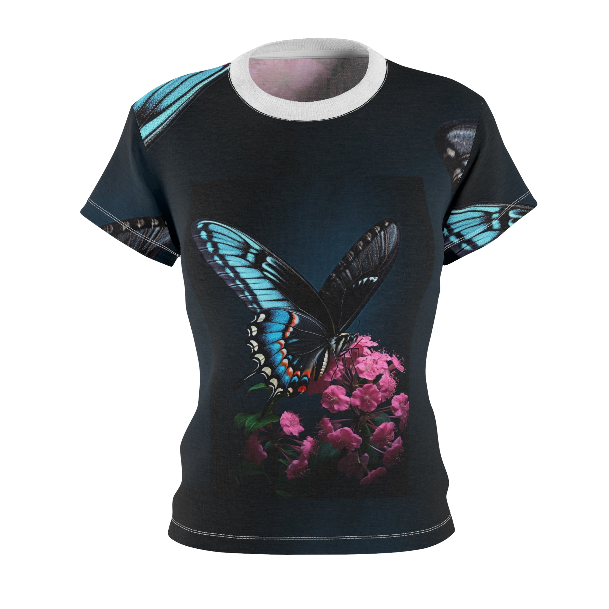 Black Butterfly sport tee