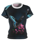 Black Butterfly sport tee