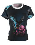 Black Butterfly sport tee