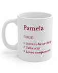 Personality cup. 3 traits makes the perfect coffee Ceramic Mug 11oz