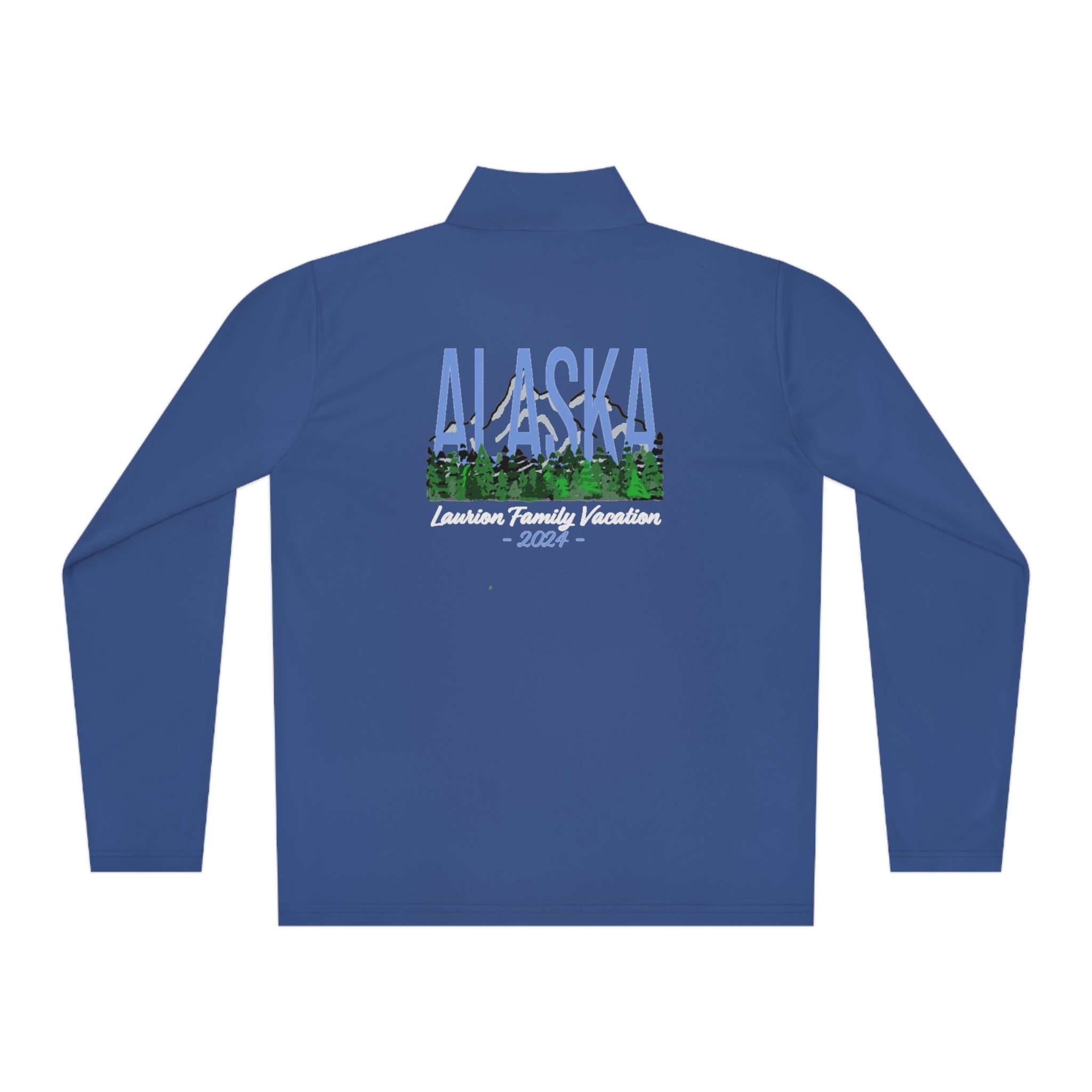 Unisex Quarter-Zip Pullover Alaska vacation