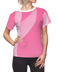 Ladies pink sail sport top