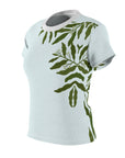 Women's Designer Pickleball Tee  forest free