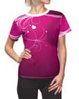 Women's Designer Pickleball Tee solstice sky