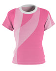 Ladies pink sail sport top