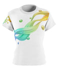 Women's designer bubble Pickleball Tee