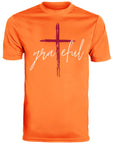 Grateful Men's Moisture-Wicking Tee, Godly t-shirt, Christian t-shirt