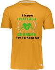 Pickleball Grandma, pickleball, grandma gift, Play like a grandma, 64STTM Essential Dri-Power Tee