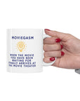 Movie freaks! People who love movies! Great gift from the Gasm series of Ceramic Mug 11oz