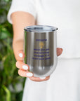 A gift for your massage therapist! Body gasm from the gasm series 12oz Insulated Wine Tumbler