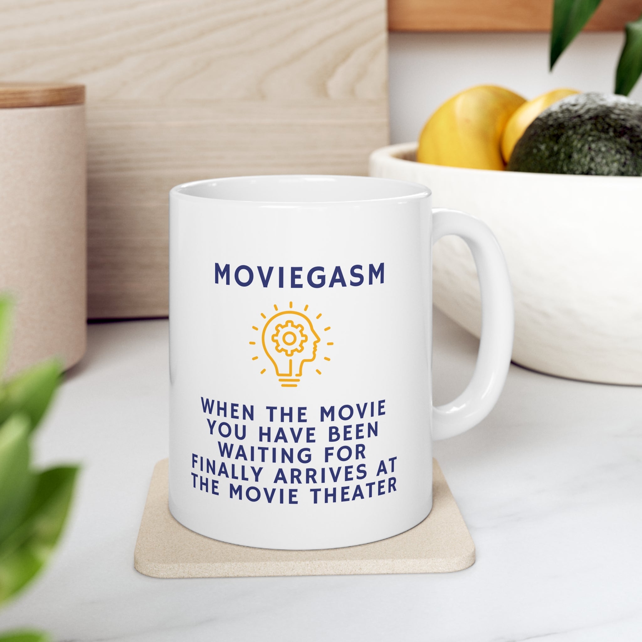 Movie freaks! People who love movies! Great gift from the Gasm series of Ceramic Mug 11oz