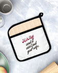 Pot Holder with Pocket Hot Stuff and it ain't just your wife.   p