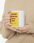 Backseat drivers? I love that you tell me how to drive? That was a lie series. Ceramic Mug 11oz