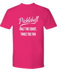 Pickleball: half the court twice the fun