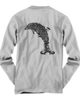 Capture this Dolphin logo Dolphin w/ back a great shirt