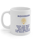 Movie freaks! People who love movies! Great gift from the Gasm series of Ceramic Mug 11oz